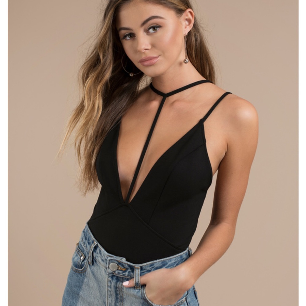 Tobi Carol Black Bodysuit